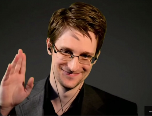 Edward Snowden snakket om overvåking på Nordiske Mediedager