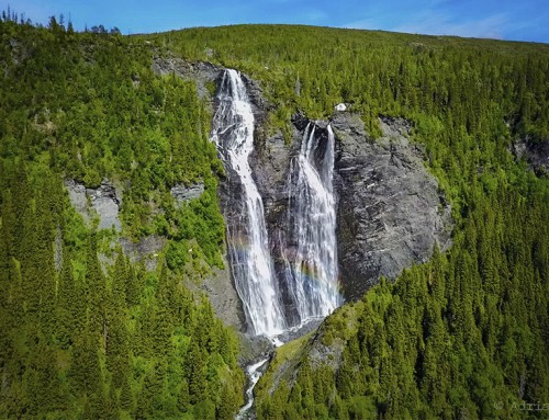 Dronevideo: Sisselfossen