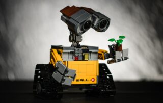 yellow and black robot toy